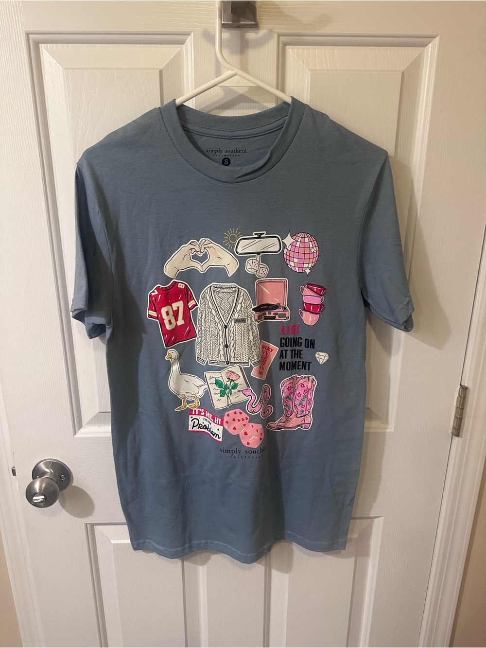 Simply Southern Blue Graphic Taylor Swift inspired T-Shirt
